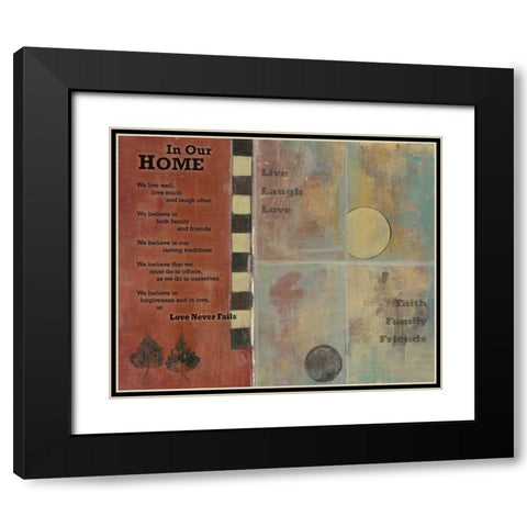 . Black Modern Wood Framed Art Print with Double Matting by Haynes, Smith