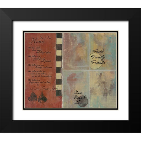 . Black Modern Wood Framed Art Print with Double Matting by Haynes, Smith