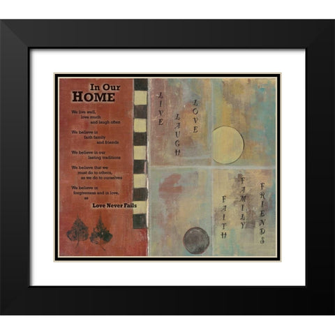 . Black Modern Wood Framed Art Print with Double Matting by Haynes, Smith