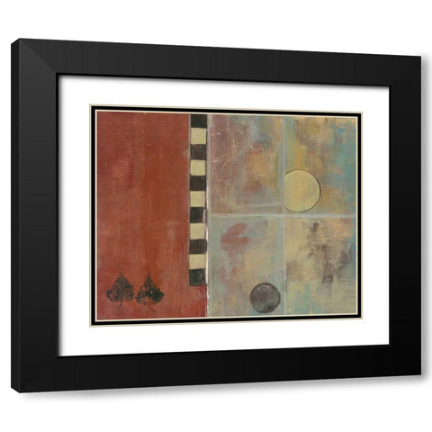 . Black Modern Wood Framed Art Print with Double Matting by Haynes, Smith
