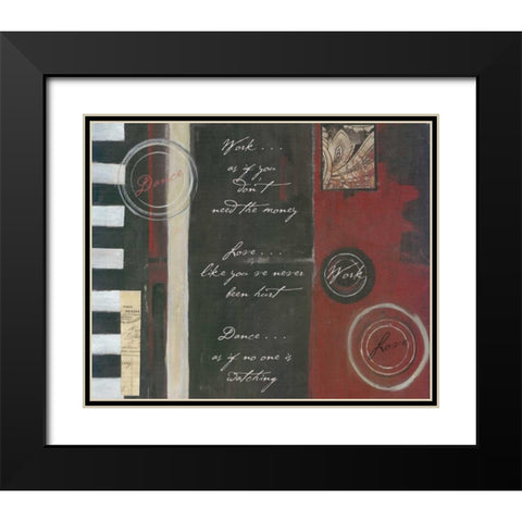 . Black Modern Wood Framed Art Print with Double Matting by Haynes, Smith