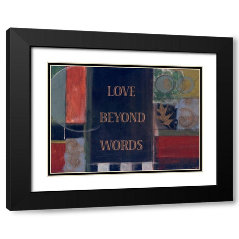 . Black Modern Wood Framed Art Print with Double Matting by Haynes, Smith