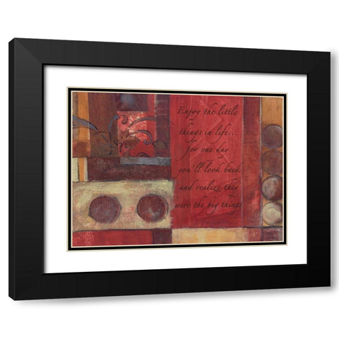 . Black Modern Wood Framed Art Print with Double Matting by Haynes, Smith