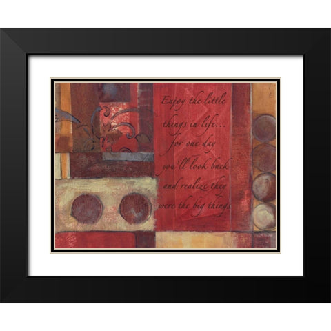 . Black Modern Wood Framed Art Print with Double Matting by Haynes, Smith