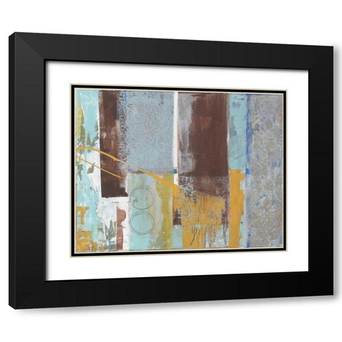 . Black Modern Wood Framed Art Print with Double Matting by Haynes, Smith