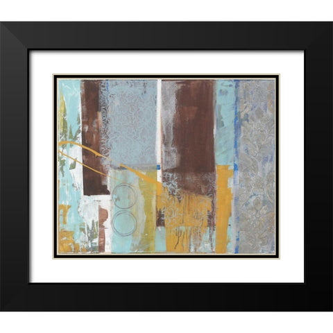 . Black Modern Wood Framed Art Print with Double Matting by Haynes, Smith