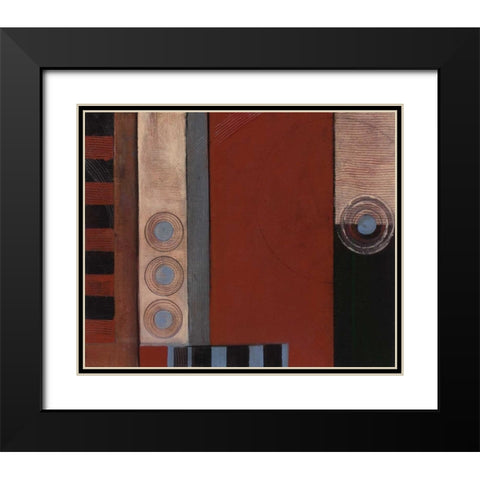 . Black Modern Wood Framed Art Print with Double Matting by Haynes, Smith