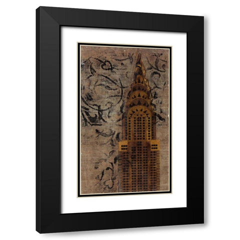 . Black Modern Wood Framed Art Print with Double Matting by Haynes, Smith