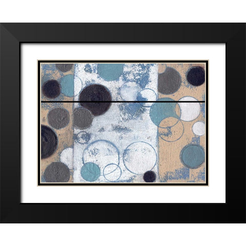 . Black Modern Wood Framed Art Print with Double Matting by Haynes, Smith
