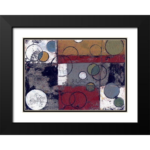 . Black Modern Wood Framed Art Print with Double Matting by Haynes, Smith