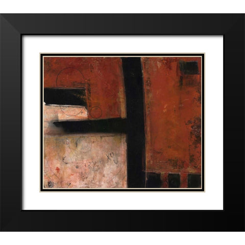 . Black Modern Wood Framed Art Print with Double Matting by Haynes, Smith