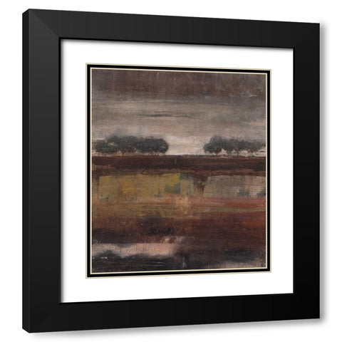 . Black Modern Wood Framed Art Print with Double Matting by Haynes, Smith