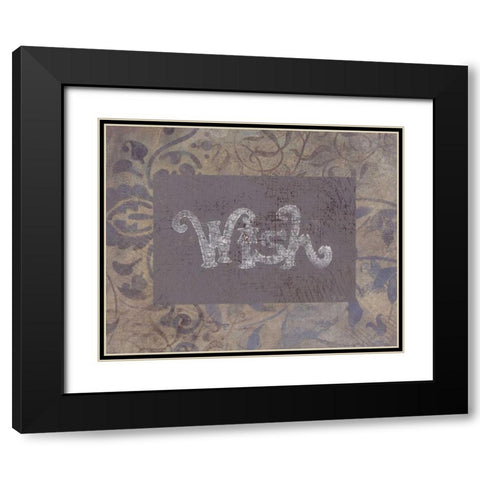 . Black Modern Wood Framed Art Print with Double Matting by Haynes, Smith
