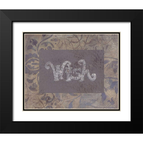. Black Modern Wood Framed Art Print with Double Matting by Haynes, Smith