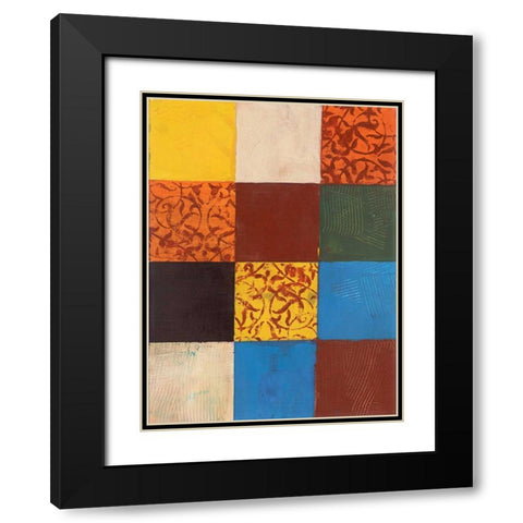. Black Modern Wood Framed Art Print with Double Matting by Haynes, Smith