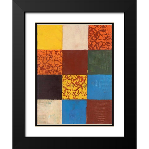 . Black Modern Wood Framed Art Print with Double Matting by Haynes, Smith