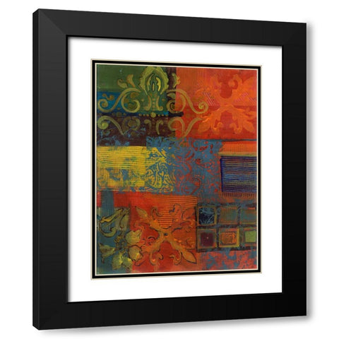. Black Modern Wood Framed Art Print with Double Matting by Haynes, Smith