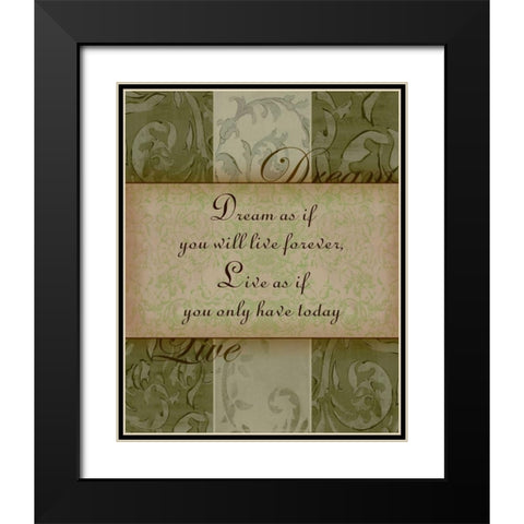 . Black Modern Wood Framed Art Print with Double Matting by Haynes, Smith