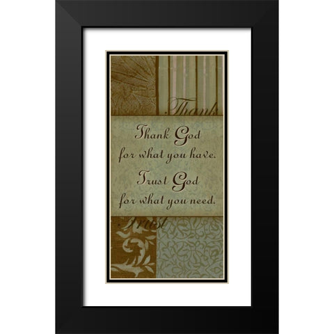 . Black Modern Wood Framed Art Print with Double Matting by Haynes, Smith