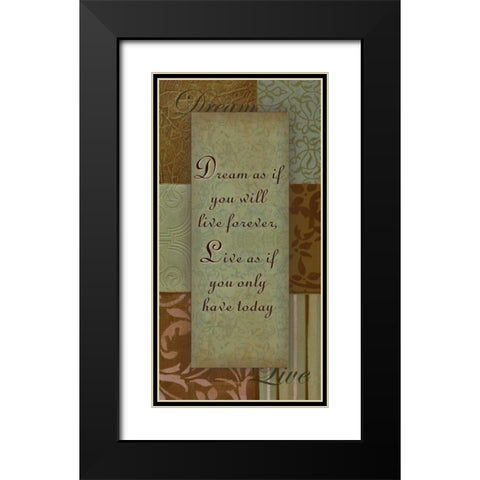 . Black Modern Wood Framed Art Print with Double Matting by Haynes, Smith