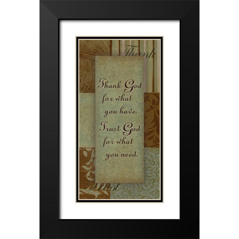 . Black Modern Wood Framed Art Print with Double Matting by Haynes, Smith