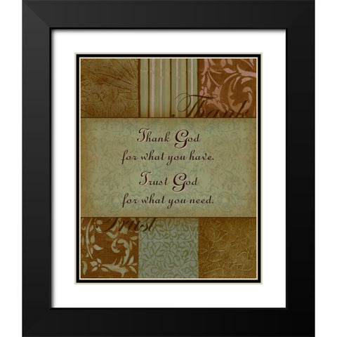 . Black Modern Wood Framed Art Print with Double Matting by Haynes, Smith