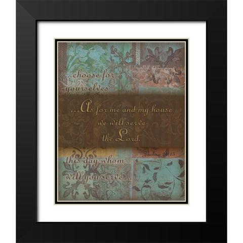 . Black Modern Wood Framed Art Print with Double Matting by Haynes, Smith