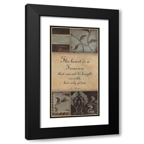 . Black Modern Wood Framed Art Print with Double Matting by Haynes, Smith