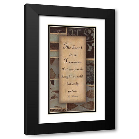 . Black Modern Wood Framed Art Print with Double Matting by Haynes, Smith