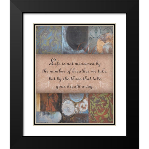 . Black Modern Wood Framed Art Print with Double Matting by Haynes, Smith