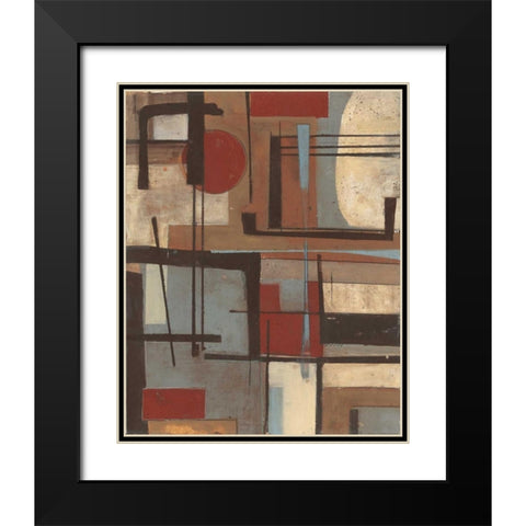 . Black Modern Wood Framed Art Print with Double Matting by Haynes, Smith