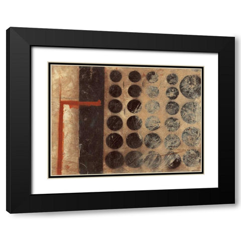 . Black Modern Wood Framed Art Print with Double Matting by Haynes, Smith