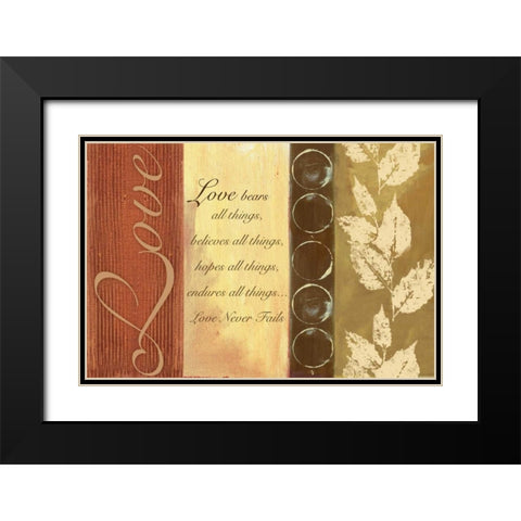 . Black Modern Wood Framed Art Print with Double Matting by Haynes, Smith