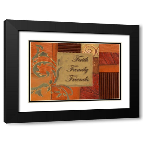 . Black Modern Wood Framed Art Print with Double Matting by Haynes, Smith