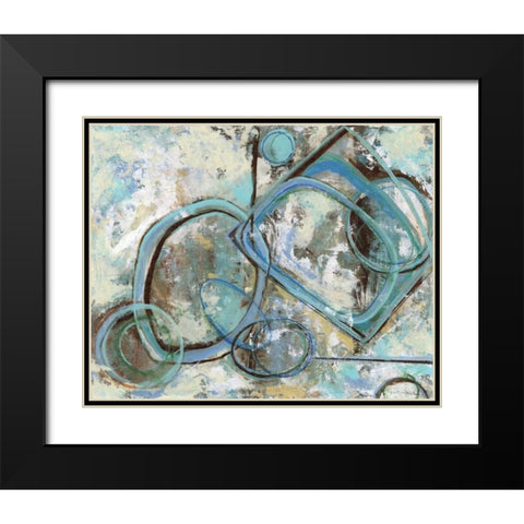 . Black Modern Wood Framed Art Print with Double Matting by Haynes, Smith