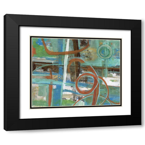 . Black Modern Wood Framed Art Print with Double Matting by Haynes, Smith
