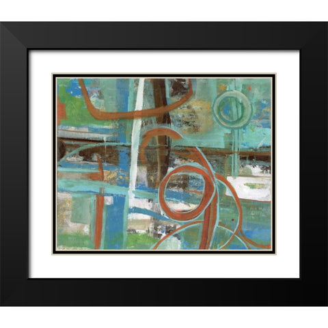 . Black Modern Wood Framed Art Print with Double Matting by Haynes, Smith