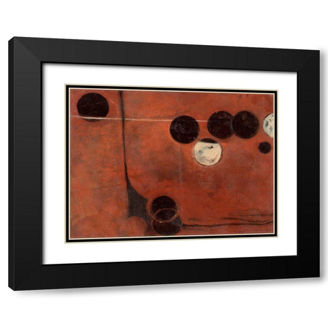 . Black Modern Wood Framed Art Print with Double Matting by Haynes, Smith