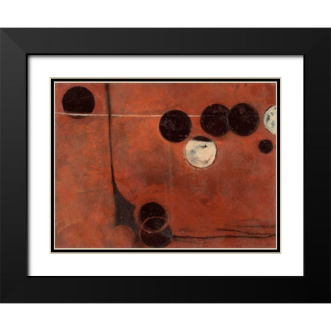 . Black Modern Wood Framed Art Print with Double Matting by Haynes, Smith