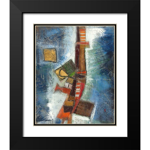 . Black Modern Wood Framed Art Print with Double Matting by Haynes, Smith