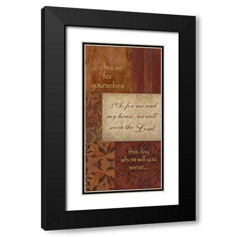 . Black Modern Wood Framed Art Print with Double Matting by Haynes, Smith