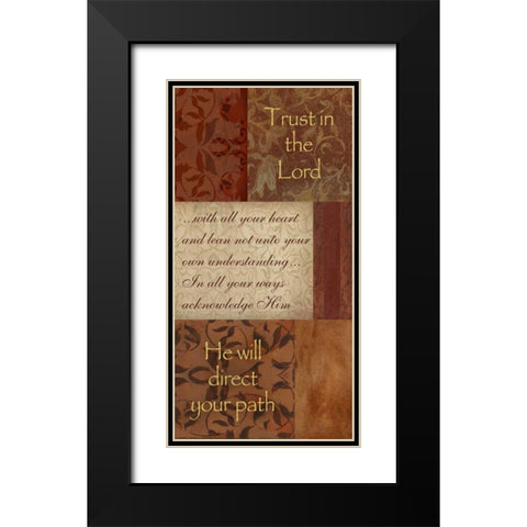 . Black Modern Wood Framed Art Print with Double Matting by Haynes, Smith