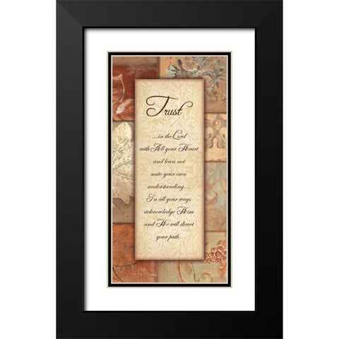 . Black Modern Wood Framed Art Print with Double Matting by Haynes, Smith