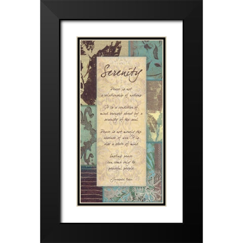 . Black Modern Wood Framed Art Print with Double Matting by Haynes, Smith