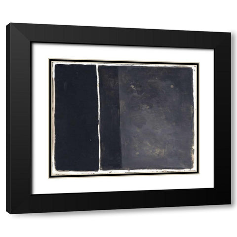 Shared Corners Black Modern Wood Framed Art Print with Double Matting by Haynes, Smith