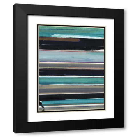 Ruled and Conquered 1 Black Modern Wood Framed Art Print with Double Matting by Haynes, Smith