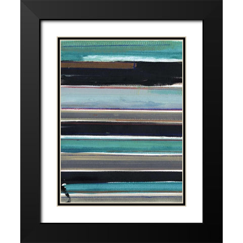 Ruled and Conquered 1 Black Modern Wood Framed Art Print with Double Matting by Haynes, Smith