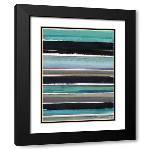 Ruled and Conquered 2 Black Modern Wood Framed Art Print with Double Matting by Haynes, Smith