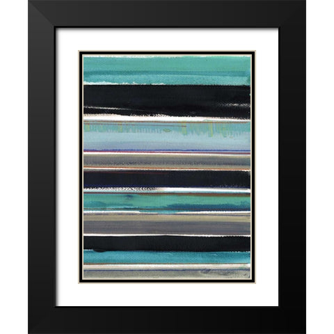 Ruled and Conquered 2 Black Modern Wood Framed Art Print with Double Matting by Haynes, Smith