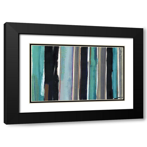 Ruled and Conquered Black Modern Wood Framed Art Print with Double Matting by Haynes, Smith